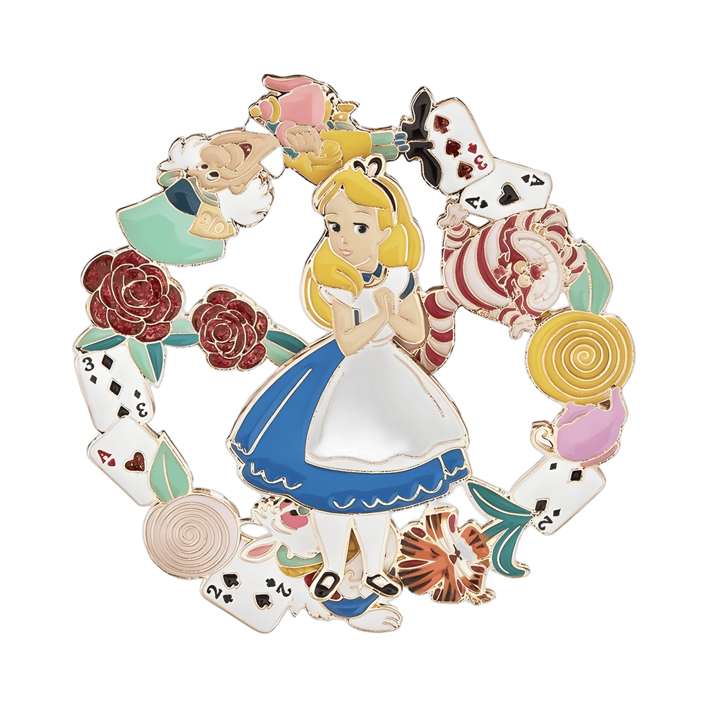 Alice & Supporting Cast Disney pin