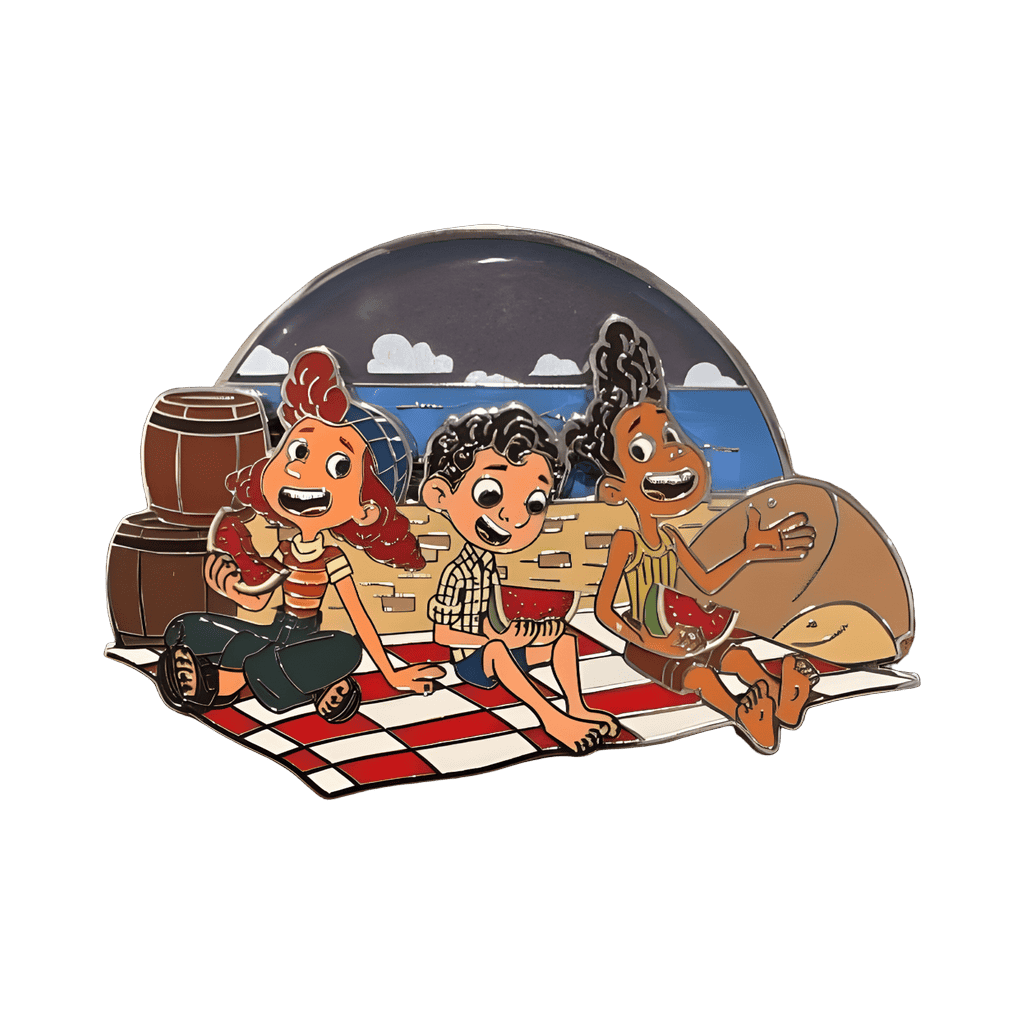 Luca, Alberto and Giulia Picnic Disney pin