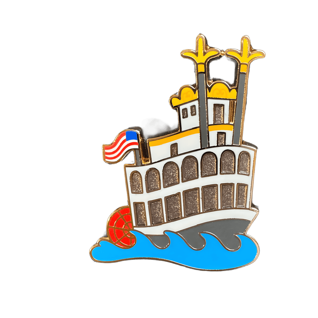 Mark Twain Riverboat Disney pin