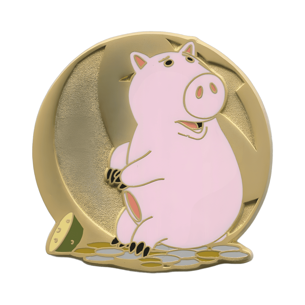 Toy Story - Hamm Chaser Disney pin