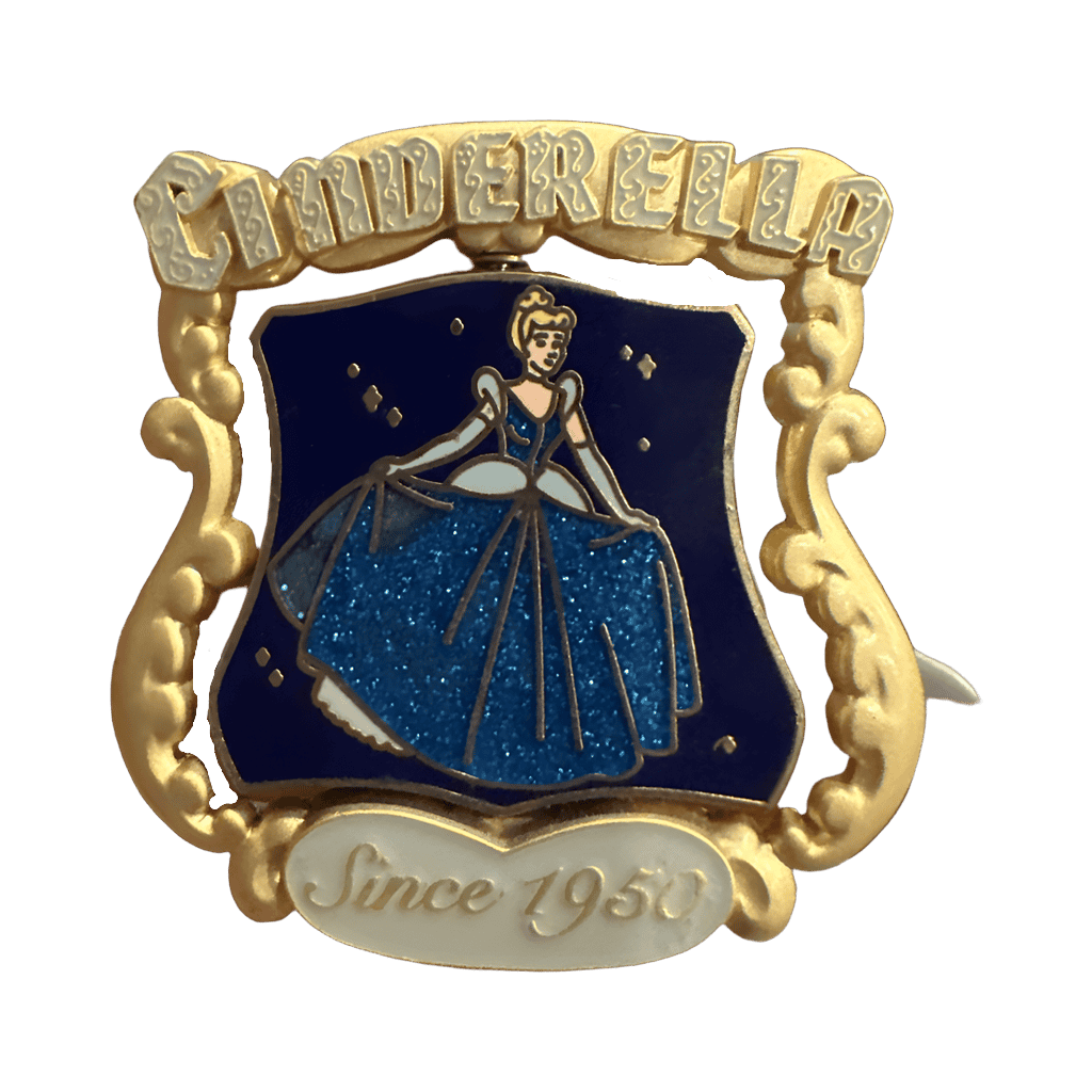Cinderella 65th Anniversary Rags To Riches Spinner Pin Disney pin