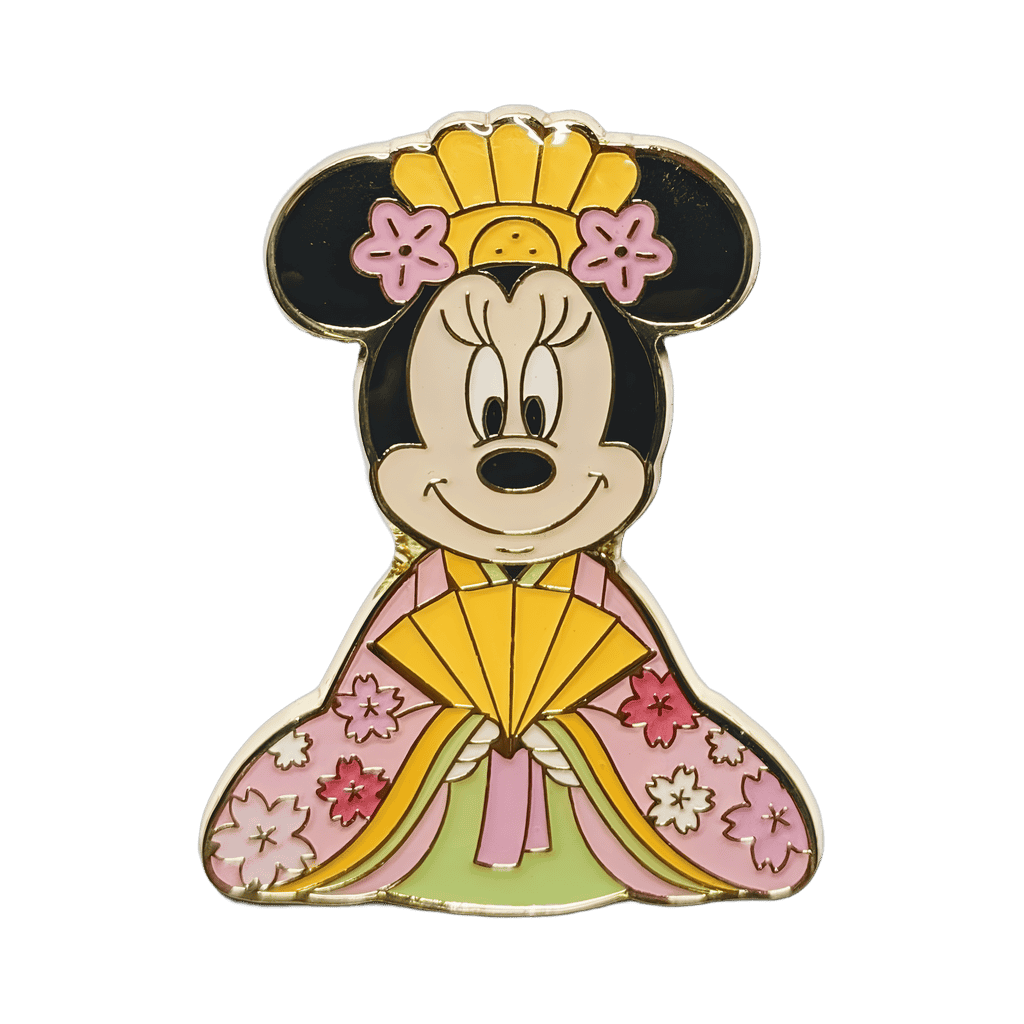 Minnie dressed for Hinamatsuri Disney pin