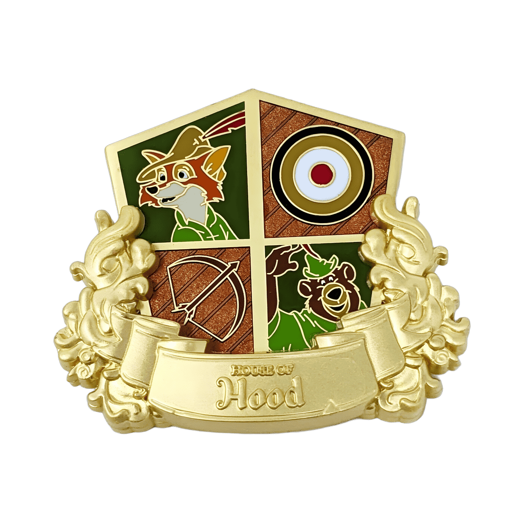 House of Hood Crest Disney pin