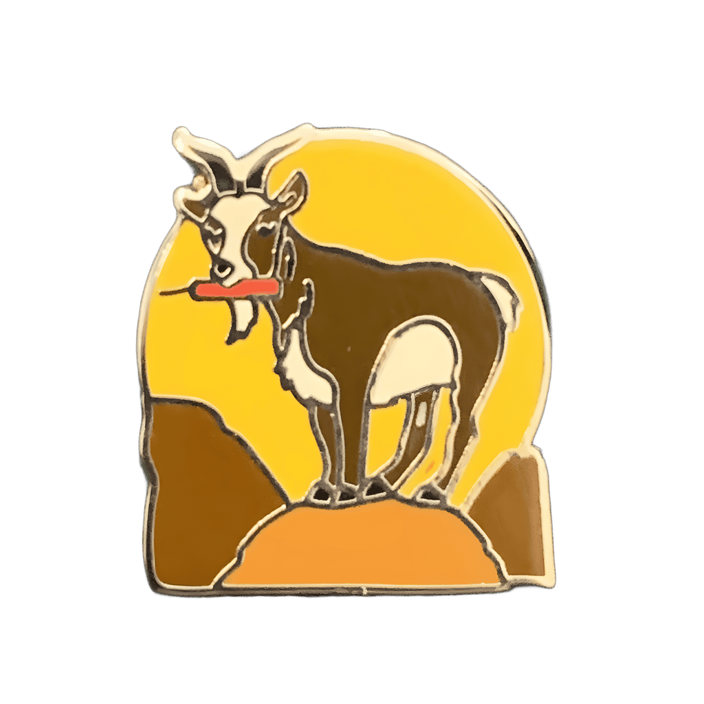 Big Thunder Mountain Goat Disney pin