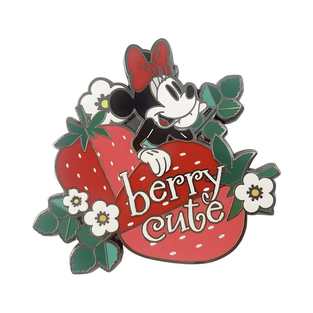 Minnie Mouse berry cute with Strawberries Disney pin