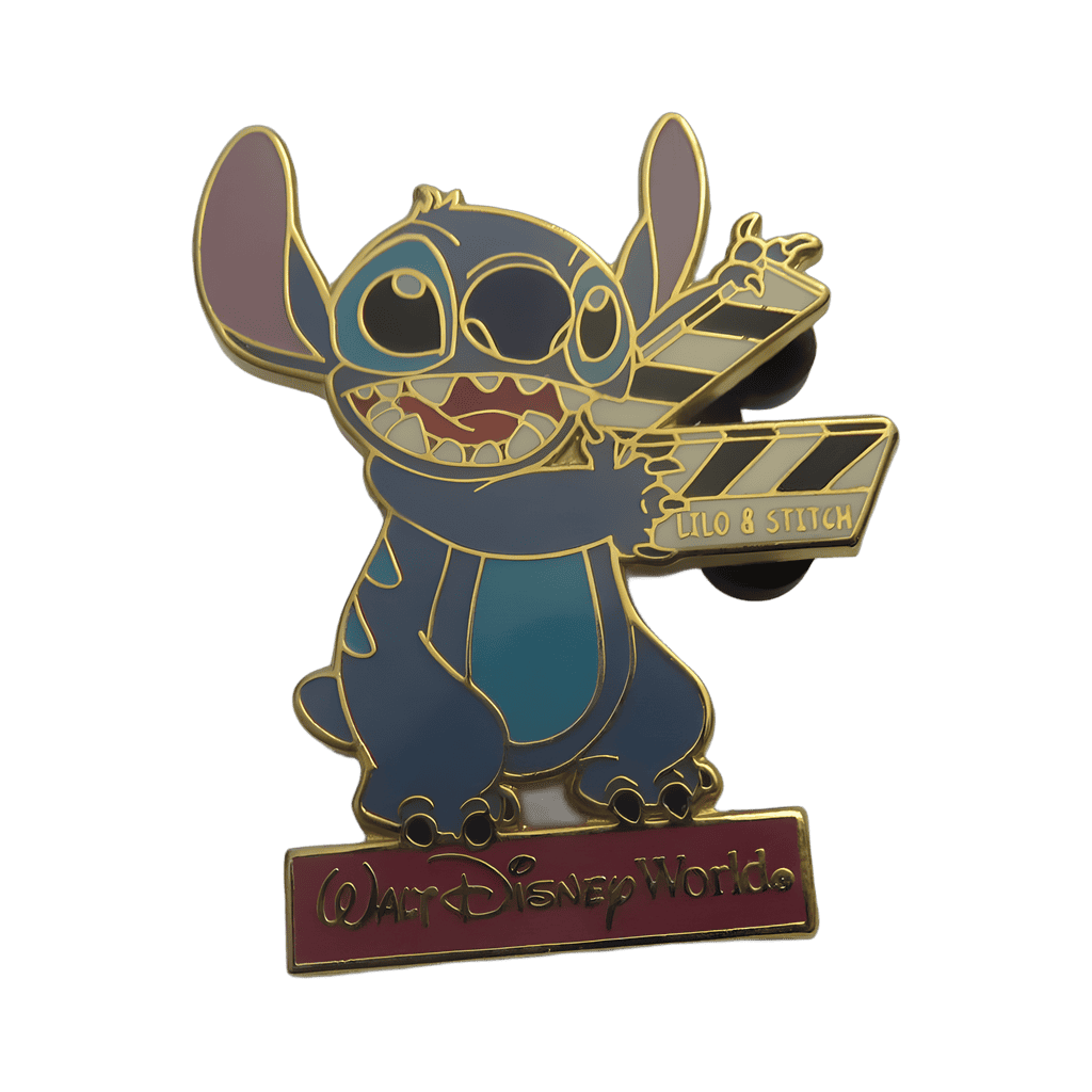 Walt Disney World - Stitch with Clapboard Disney pin