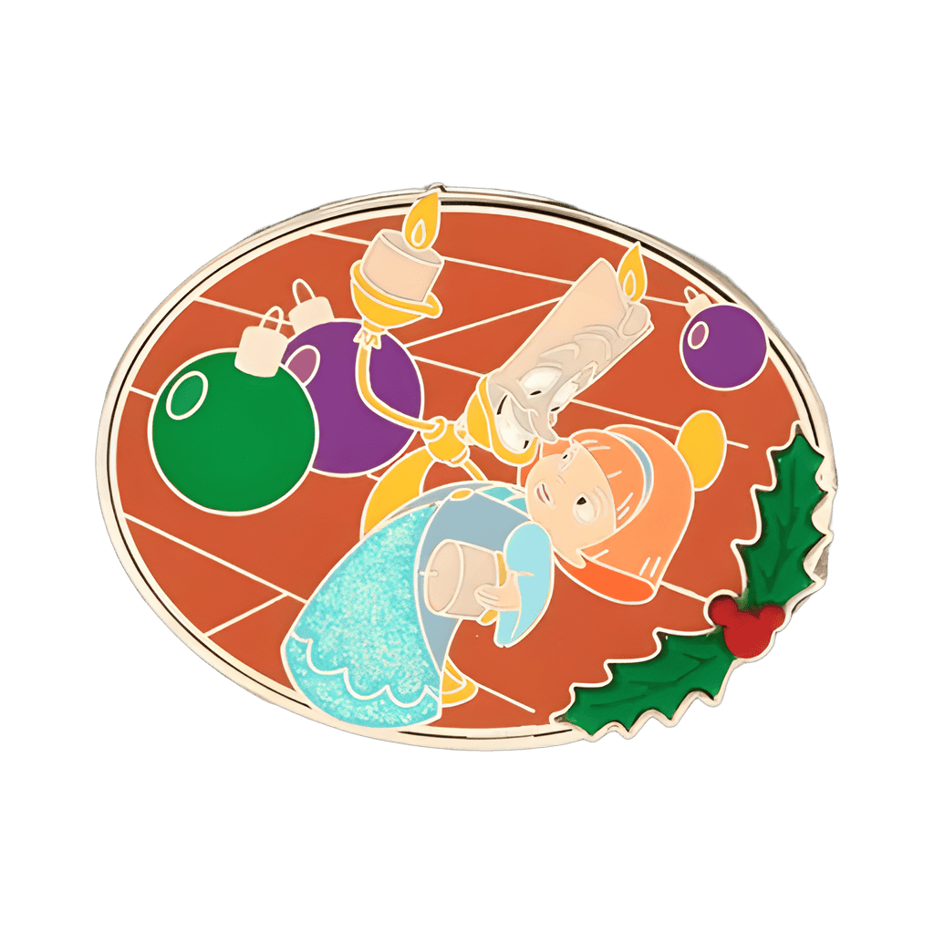 Holly Border - Lumière and Angelique Disney pin