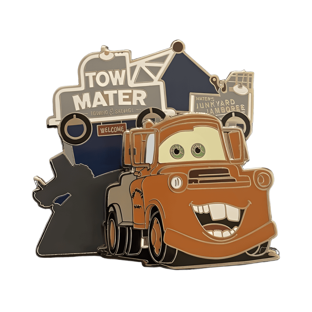 Mater Junkyard Jamboree Disney pin