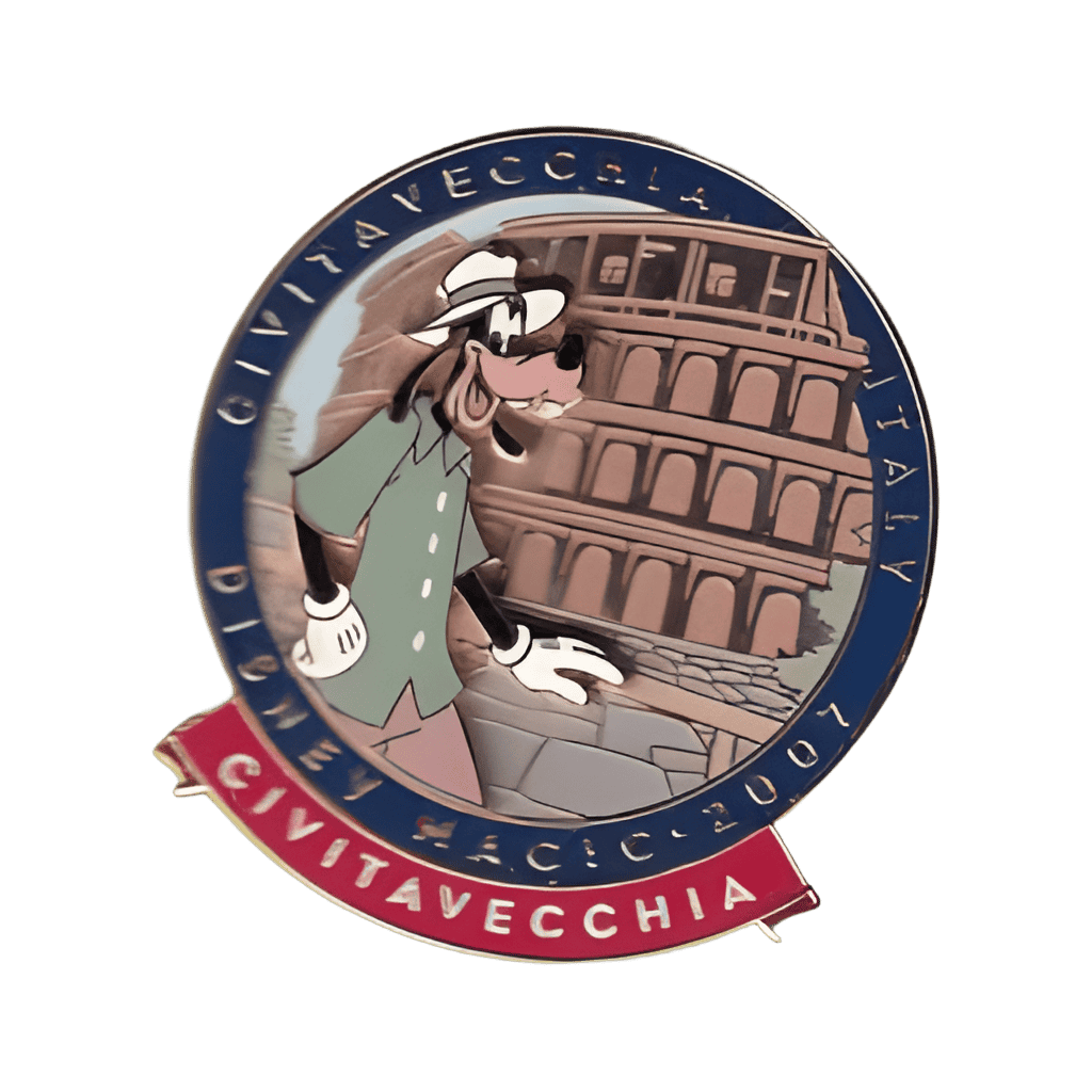 Civitavecchia, Italy - Goofy Disney pin