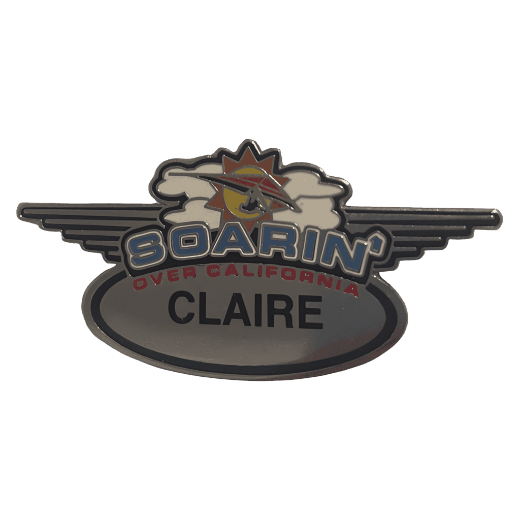 Soarin’ Over California- Name Pin "Claire" Disney pin