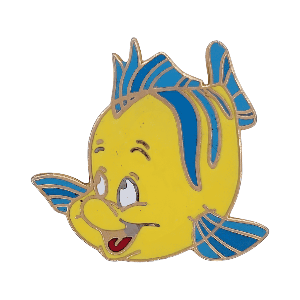 Flounder Disney pin
