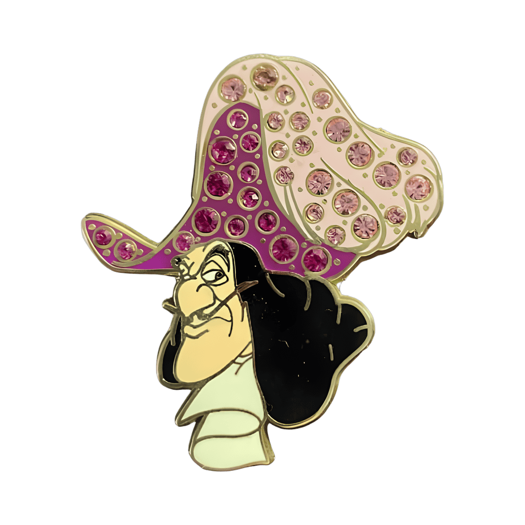 Captain Hook Disney pin
