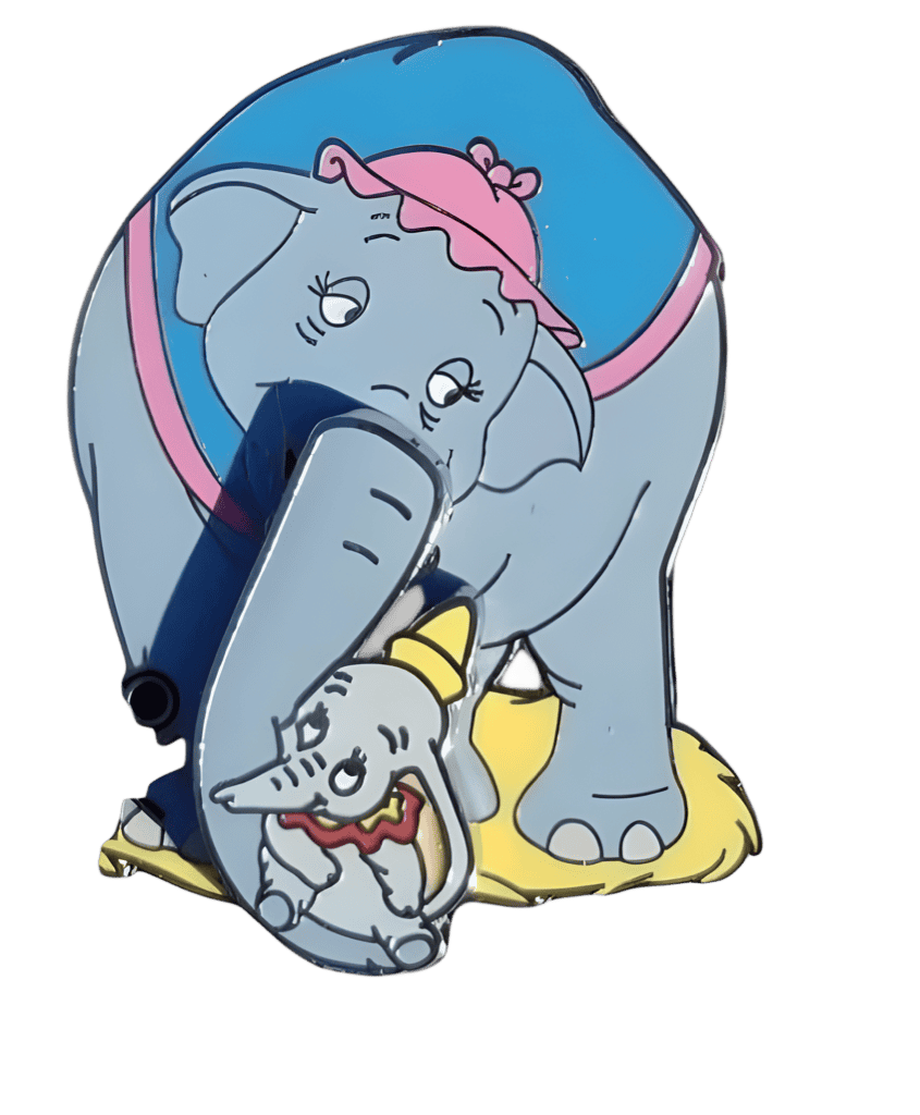 Mrs. Jumbo and Dumbo Disney pin