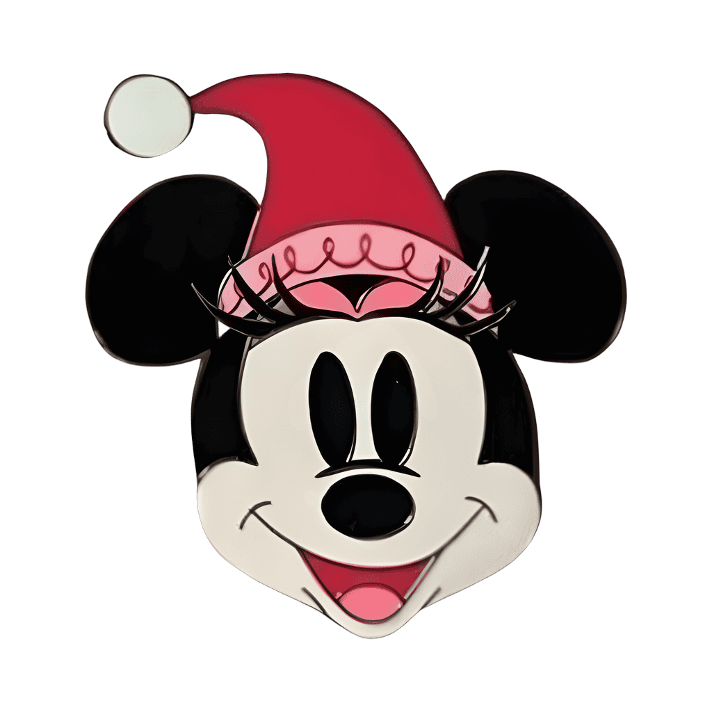 Minnie head Disney pin