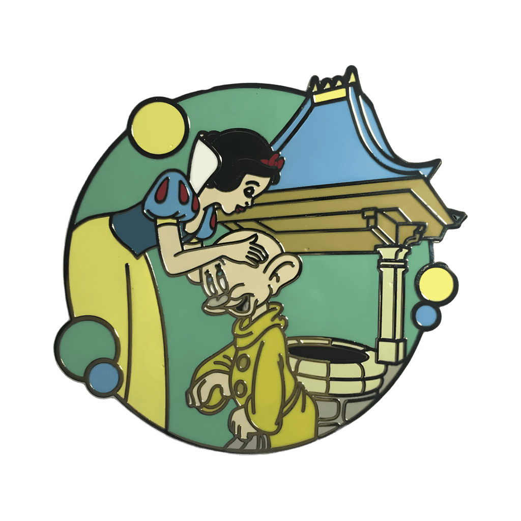 Snow White & Dopey Disney pin