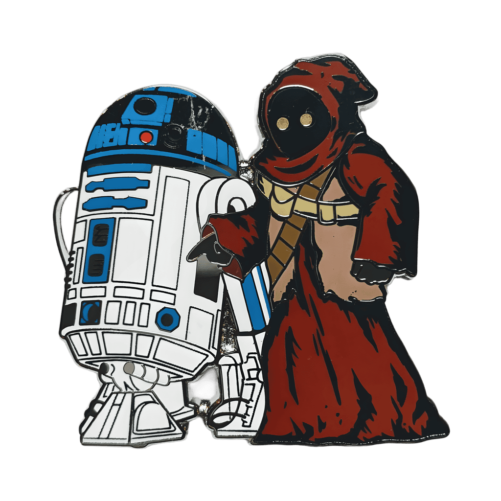 Jawa and R2-D2 Disney pin