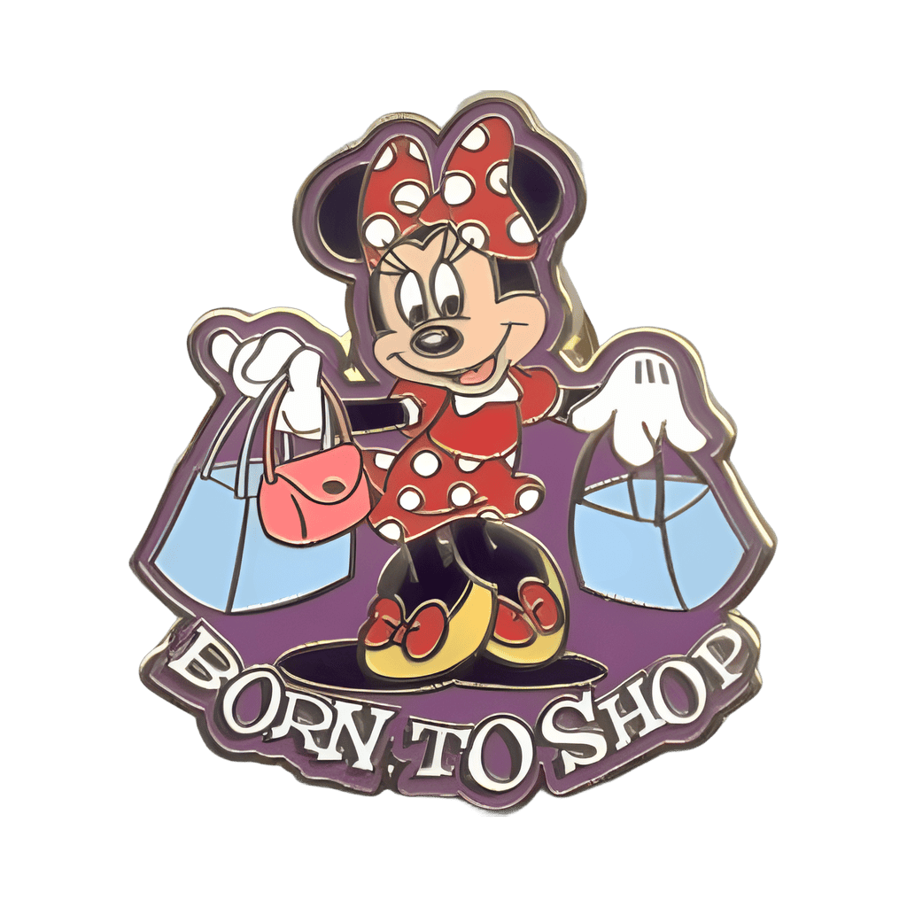 Born to Shop - Minnie Mouse Disney pin