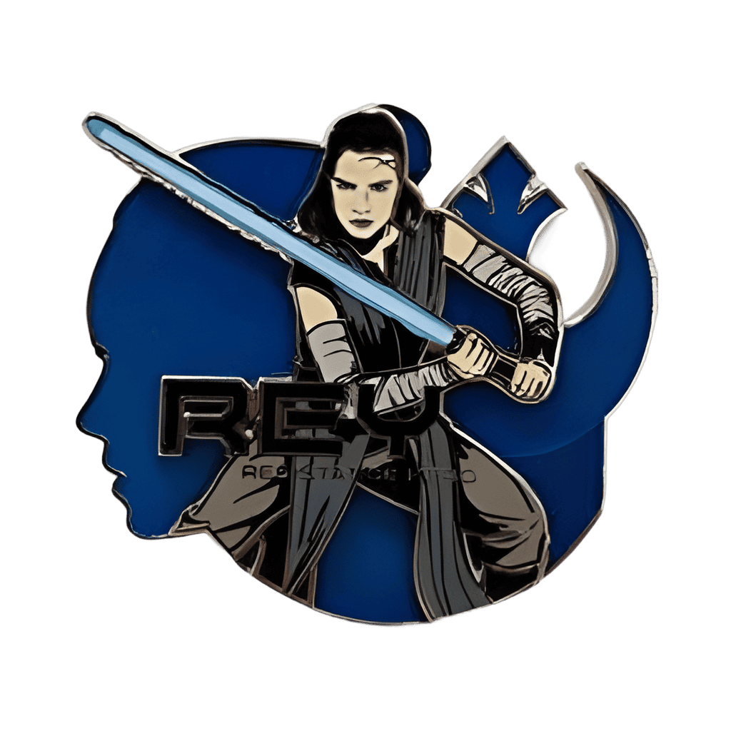 Rey Resistance Hero Disney pin