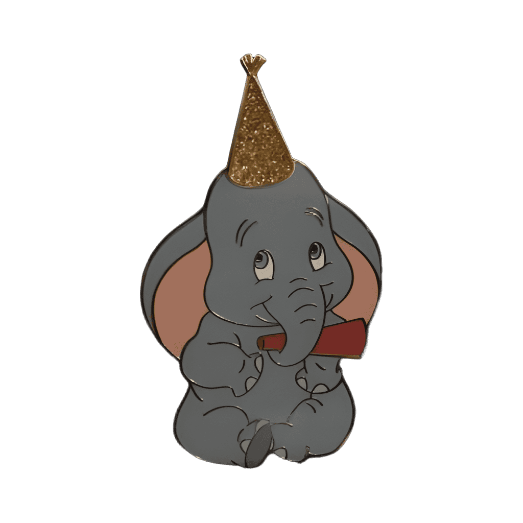 Dumbo New Year 2-Pin Set (SURPRISE) - Dumbo with Horn Disney pin