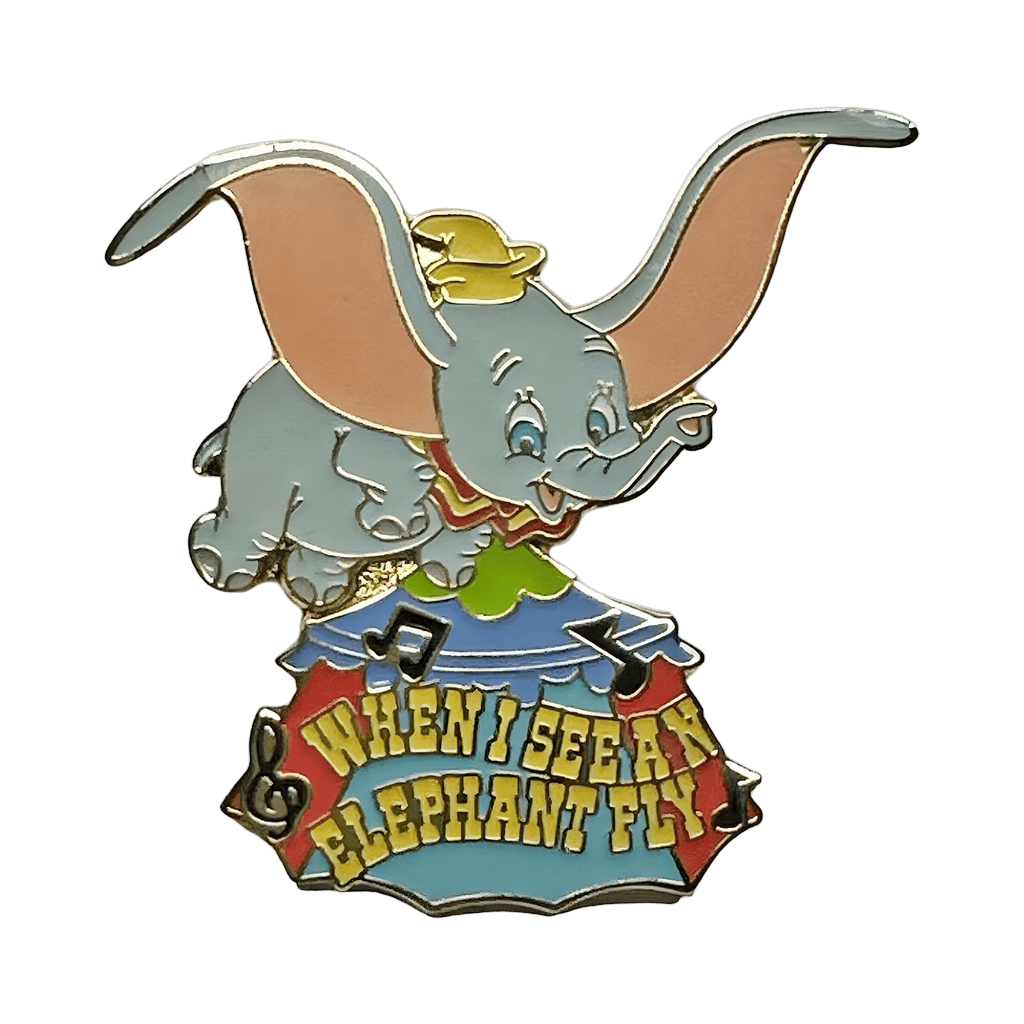 Dumbo elephants Fly #68 Disney pin