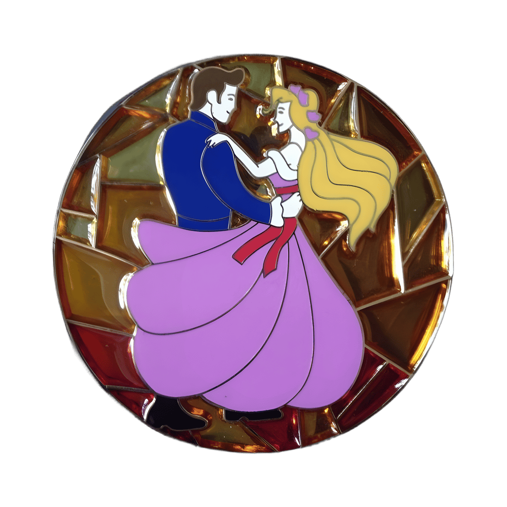 Giselle and Robert Disney pin
