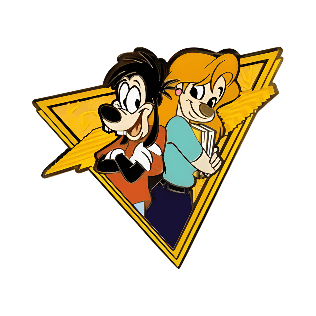 Max and Roxanne Disney pin