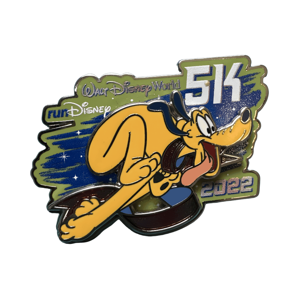 Run Disney marathon weekend 2022 5K Disney pin