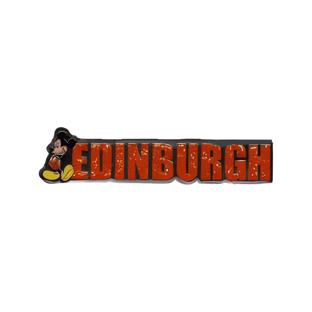 Edinburgh Disney pin