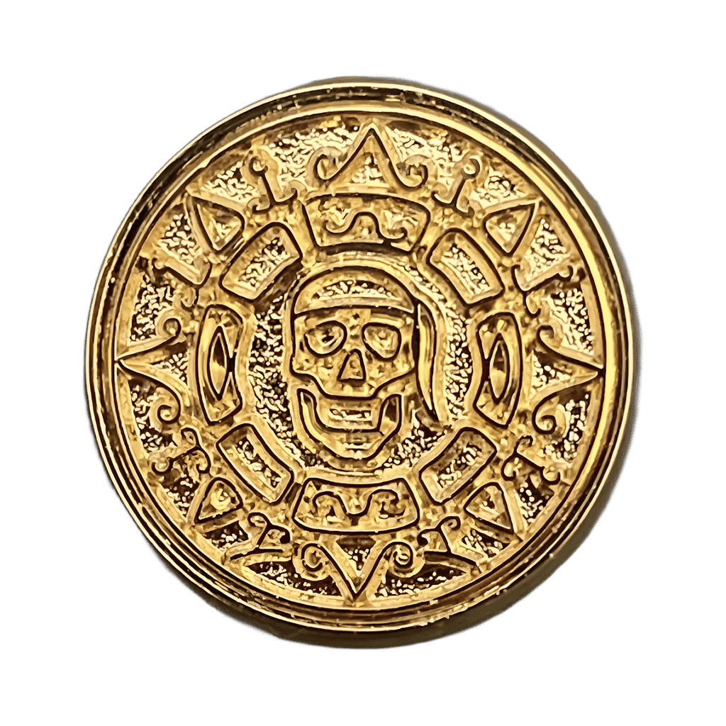 Pirates of the Caribbean medallions Disney pin