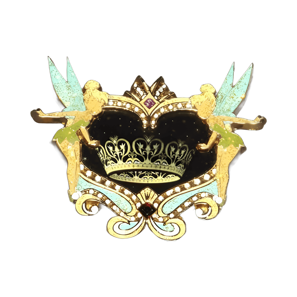 Heart Framed with Tinker Bell Disney pin