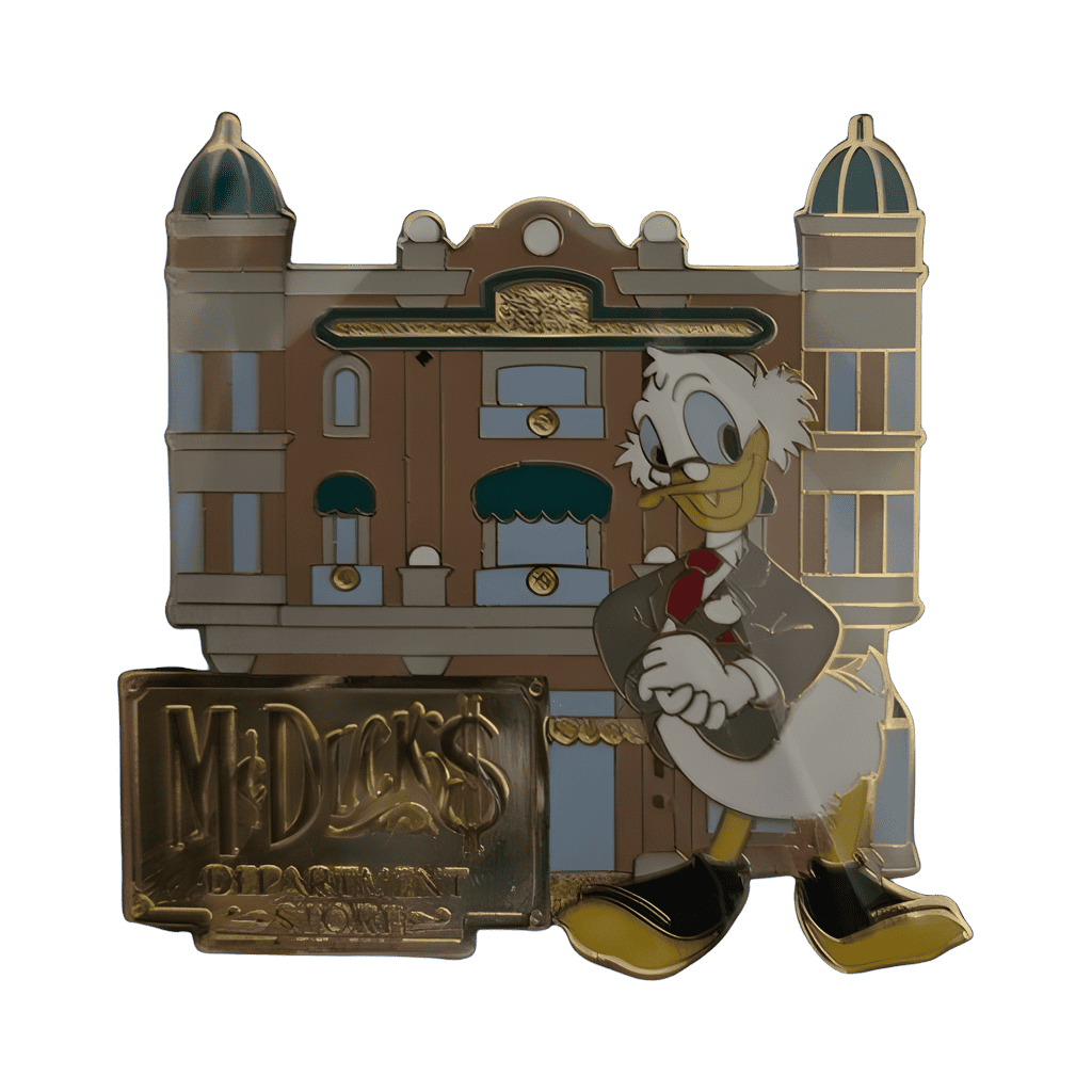 Scrooge McDucks Disney pin