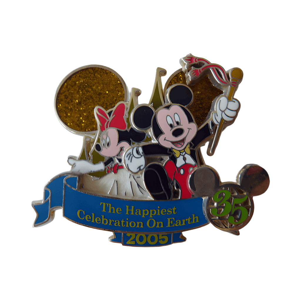2005 - Mickey and Minnie Happiest Celebration on Earth Disney pin