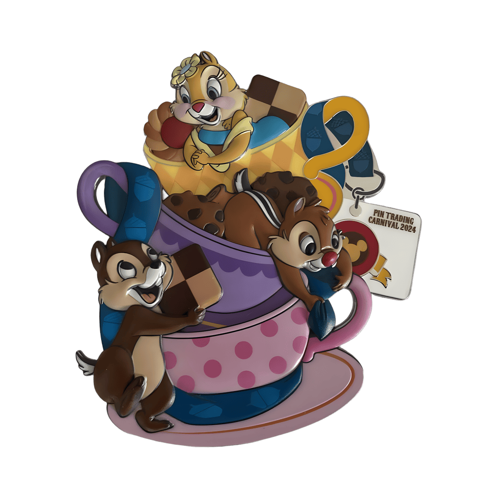 Chip, Dale, & Clarice Disney pin