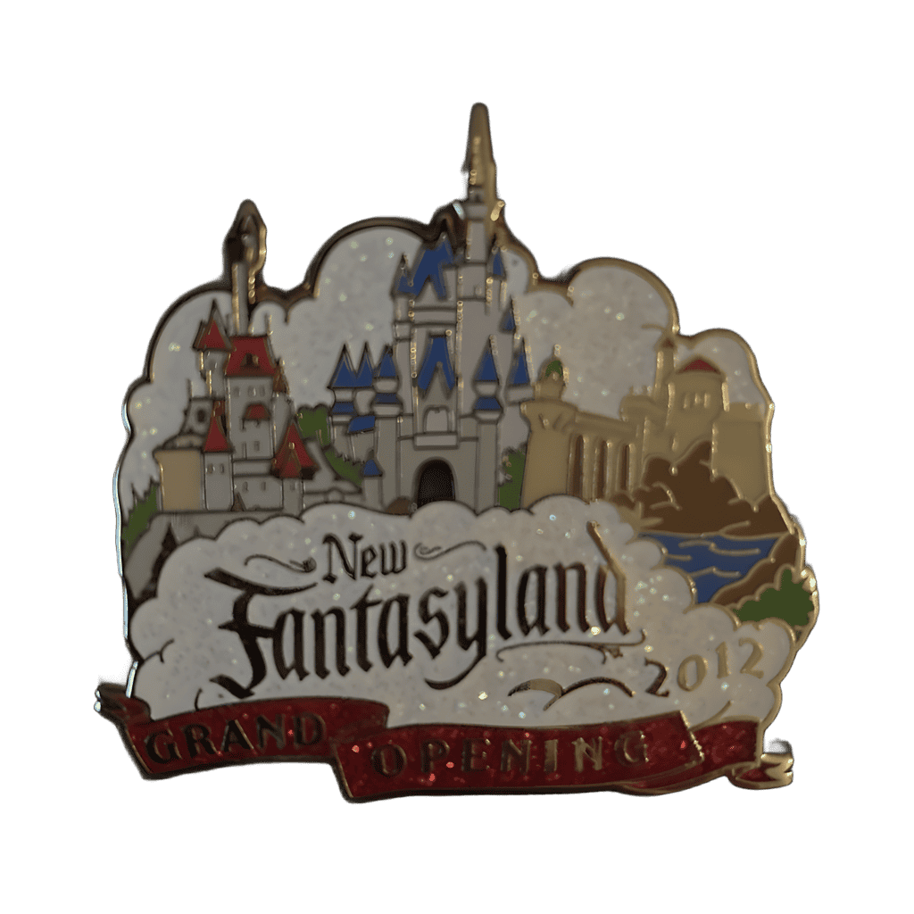 New Fantasyland Grand Opening 2012 Disney pin
