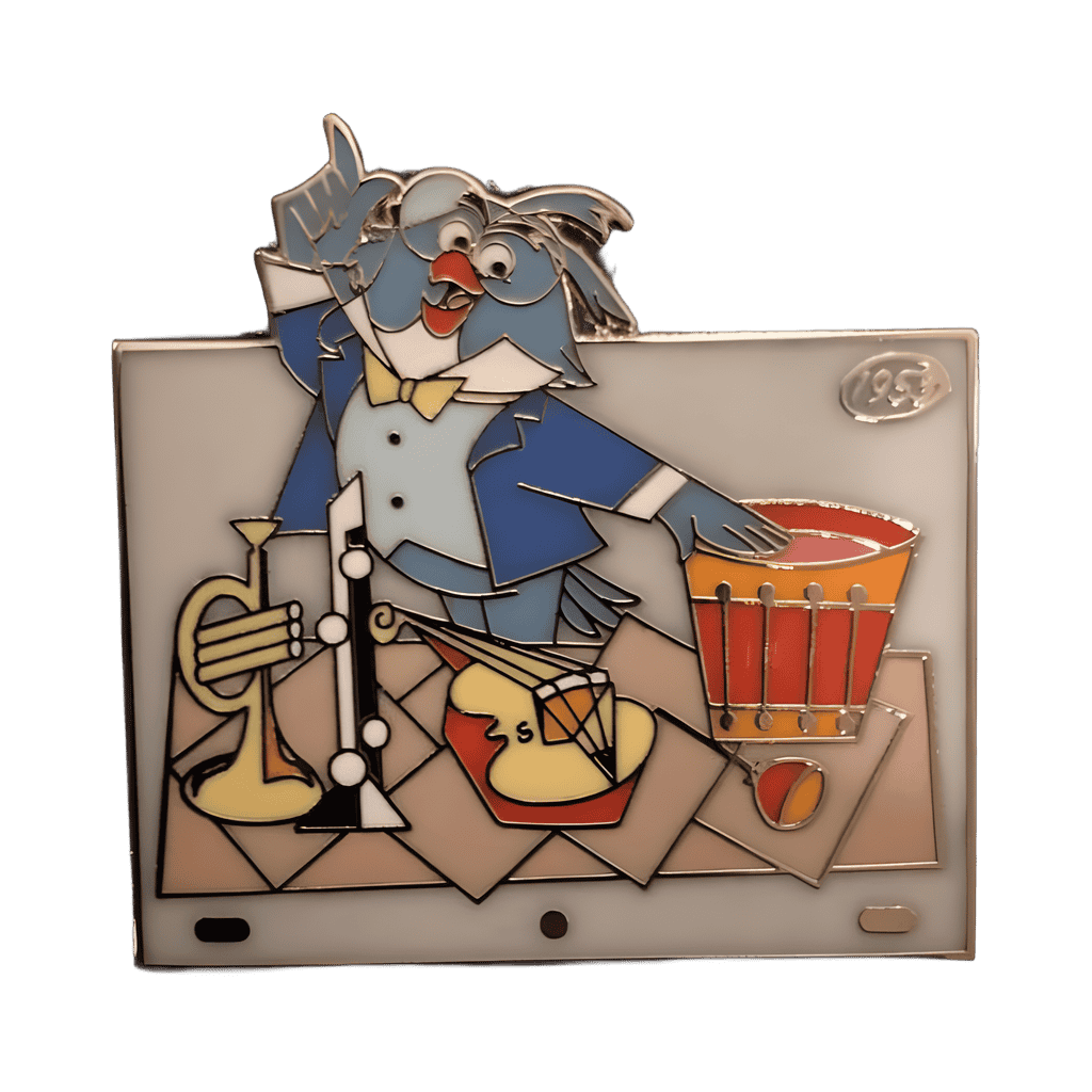 Professor Owl Chaser Disney pin