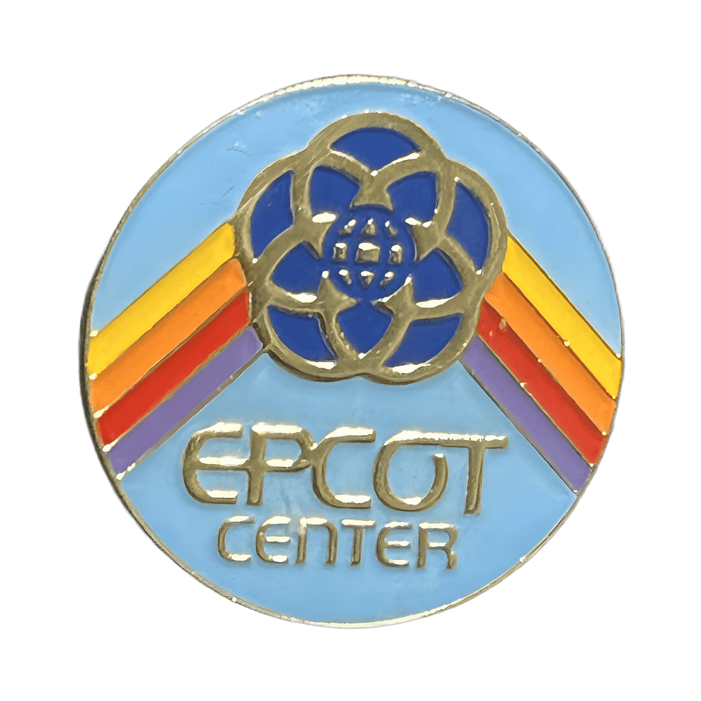 Epcot Center Atom Logo Disney pin