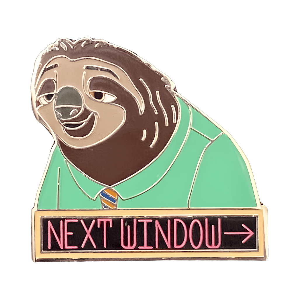 Flash Next Window Disney pin
