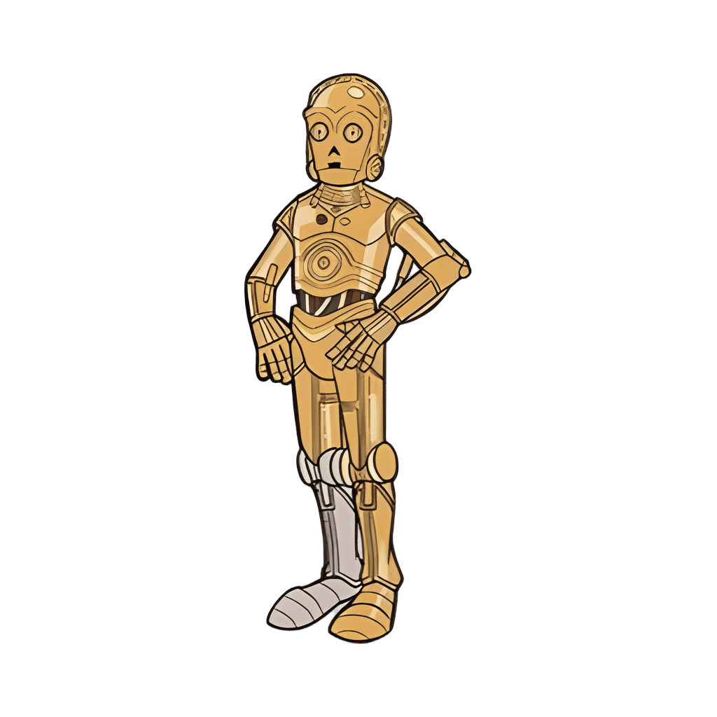 C-3PO Disney pin