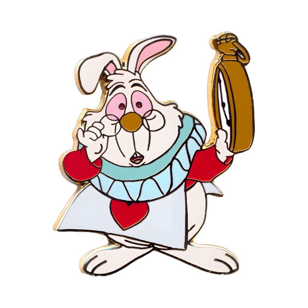White Rabbit - Pocketwatch Disney pin