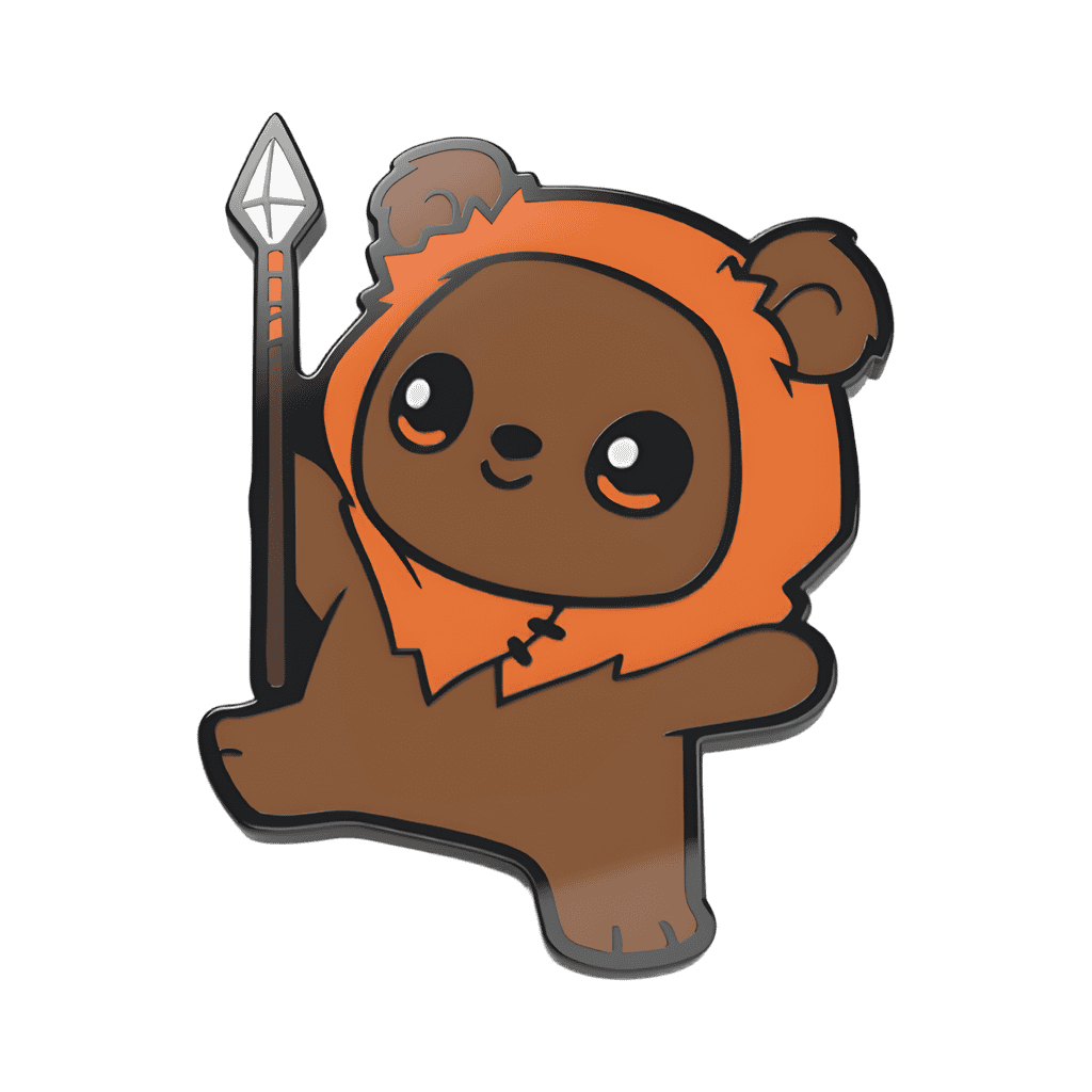 Cuties: Ewok Disney pin