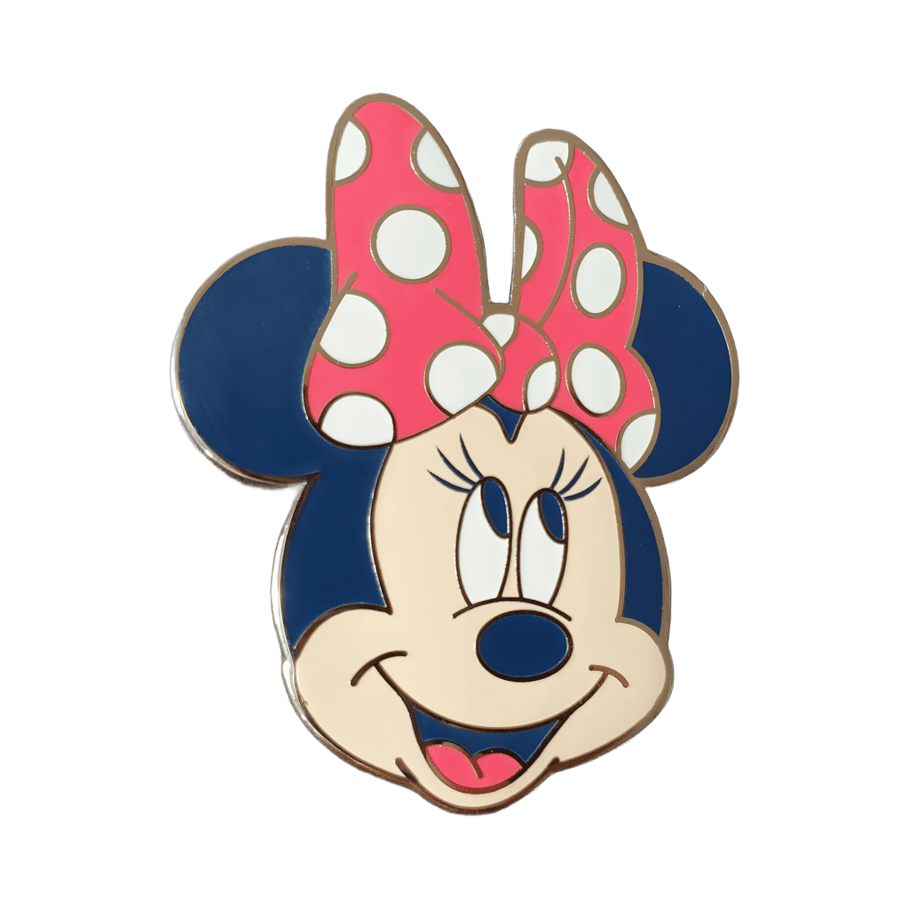 Minnie Face Disney pin