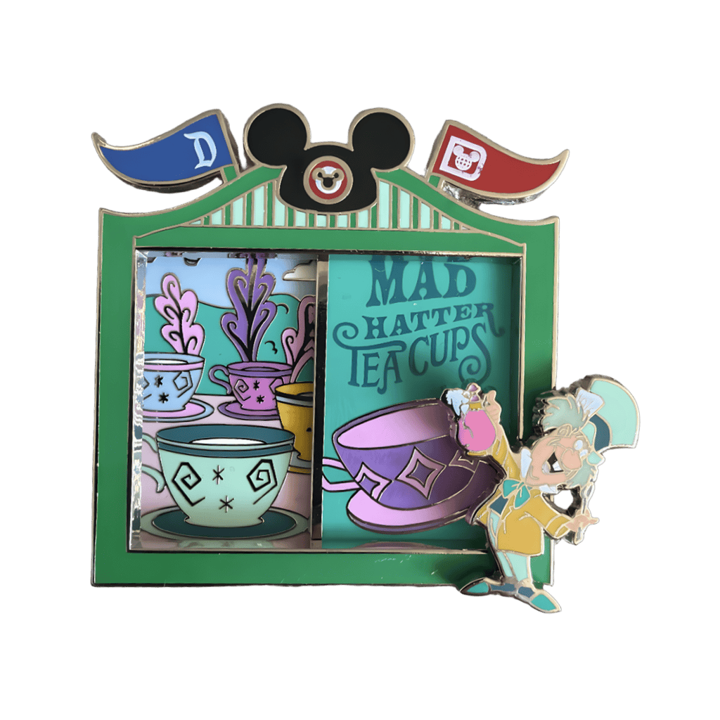 Mad Tea Party Disney pin
