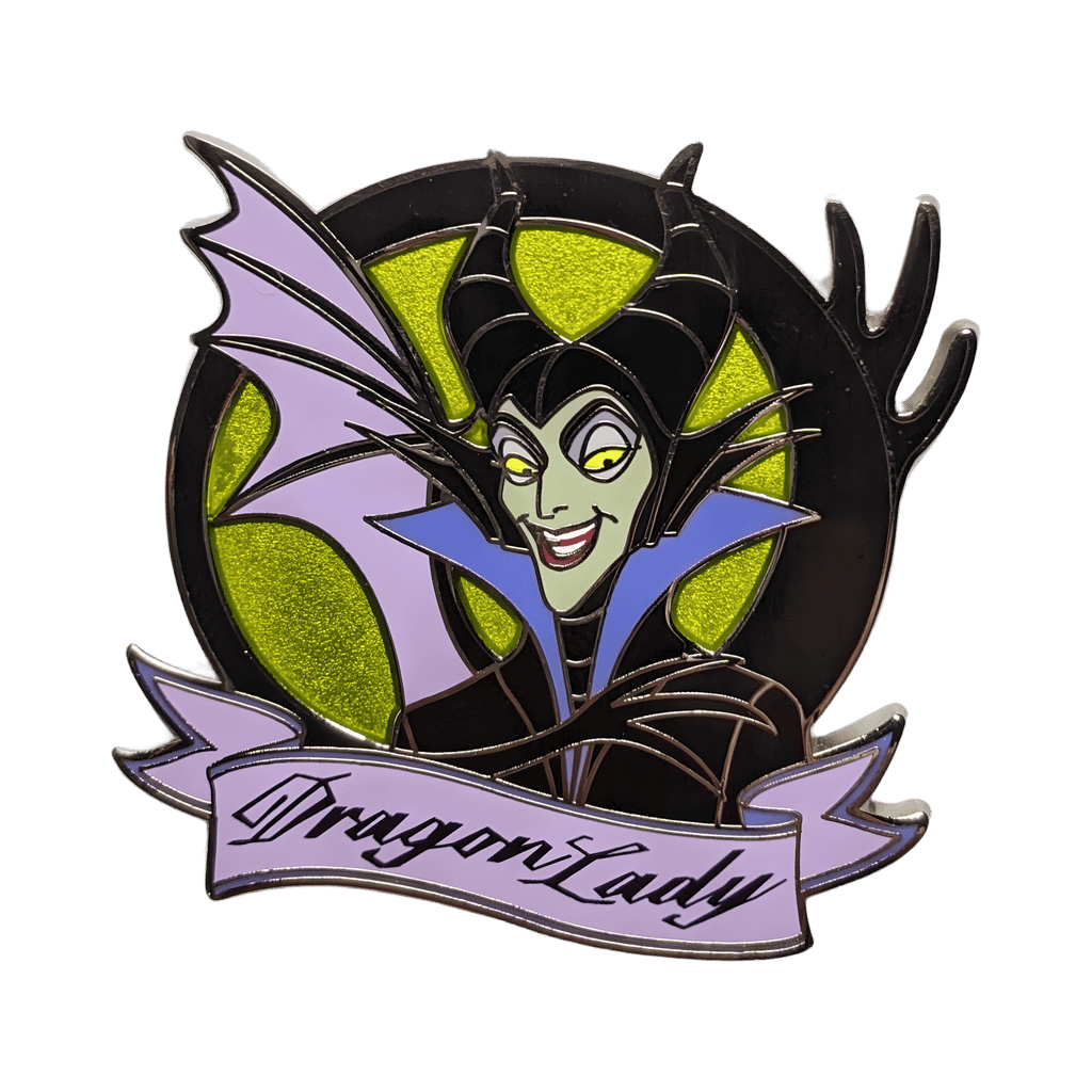 Maleficent as Dragon Lady Disney pin