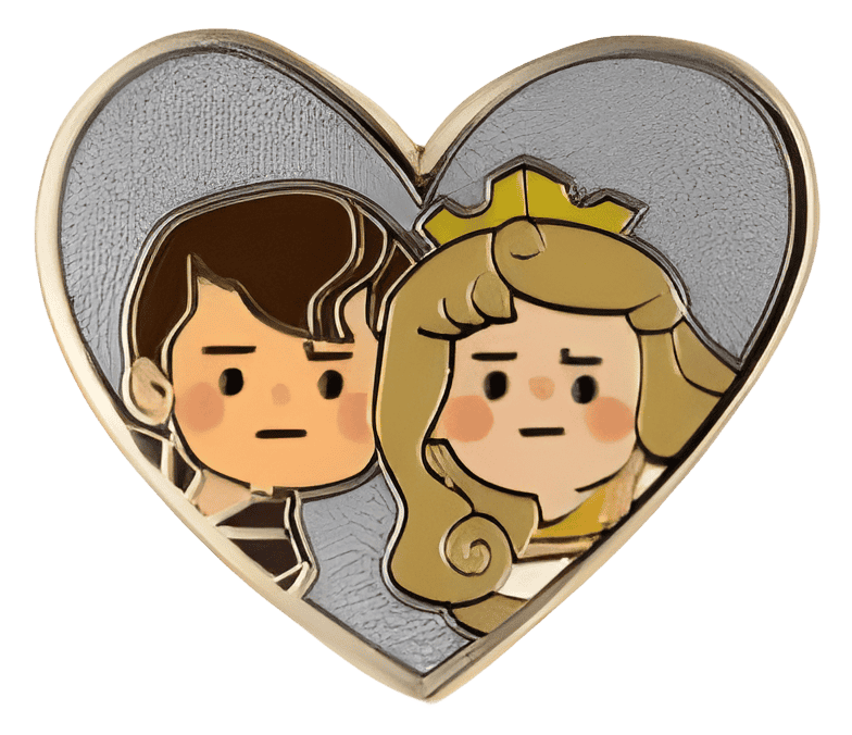 Aurora and Prince Phillip Disney pin