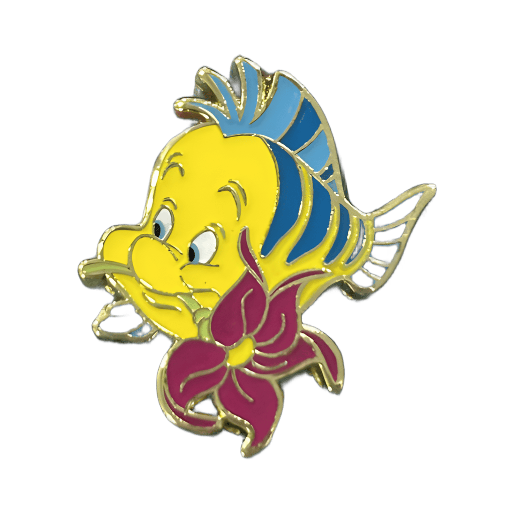 Flounder Disney pin
