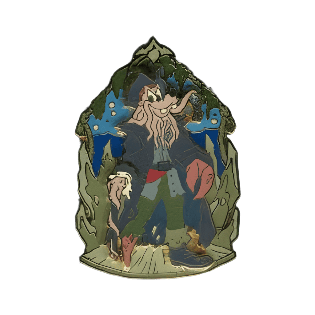 Goofy as Davy Jones Disney pin