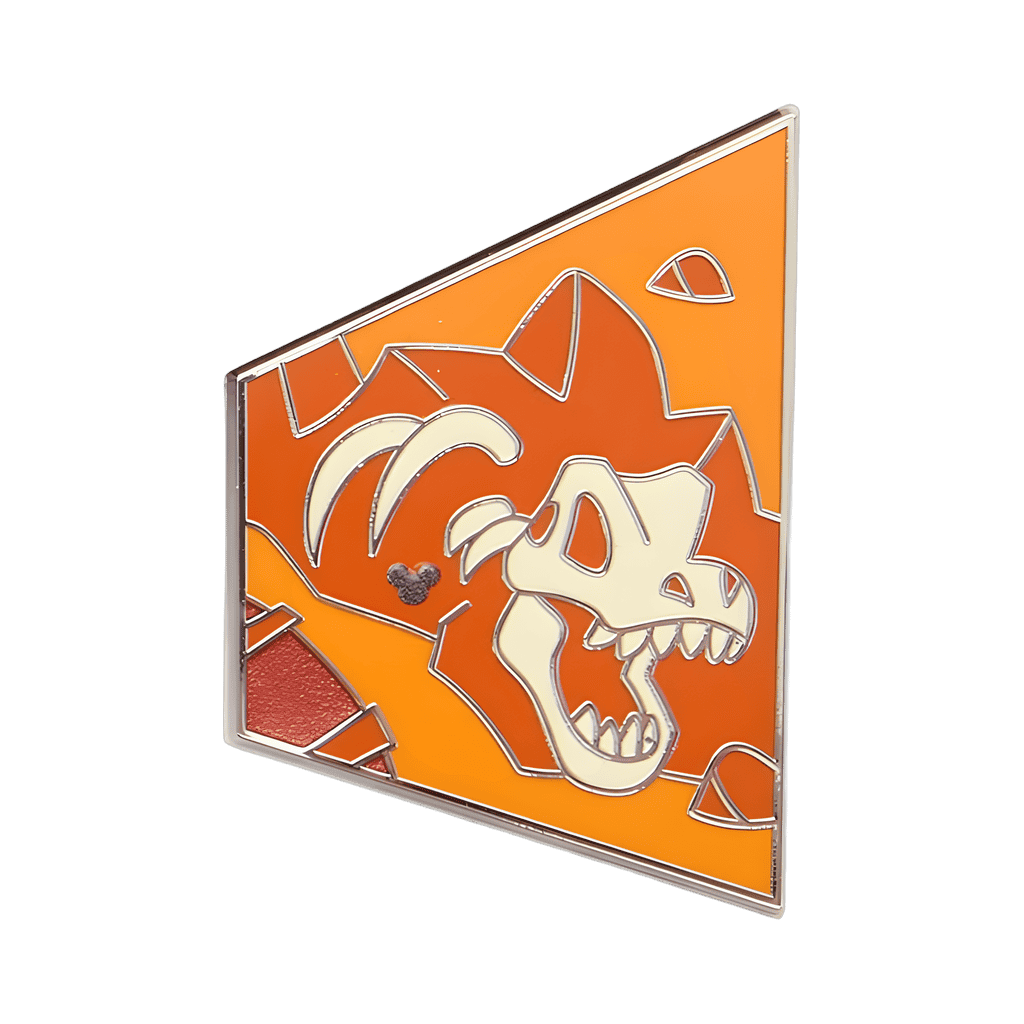 T-Rex Bones / Dinosaur Skeleton Disney pin