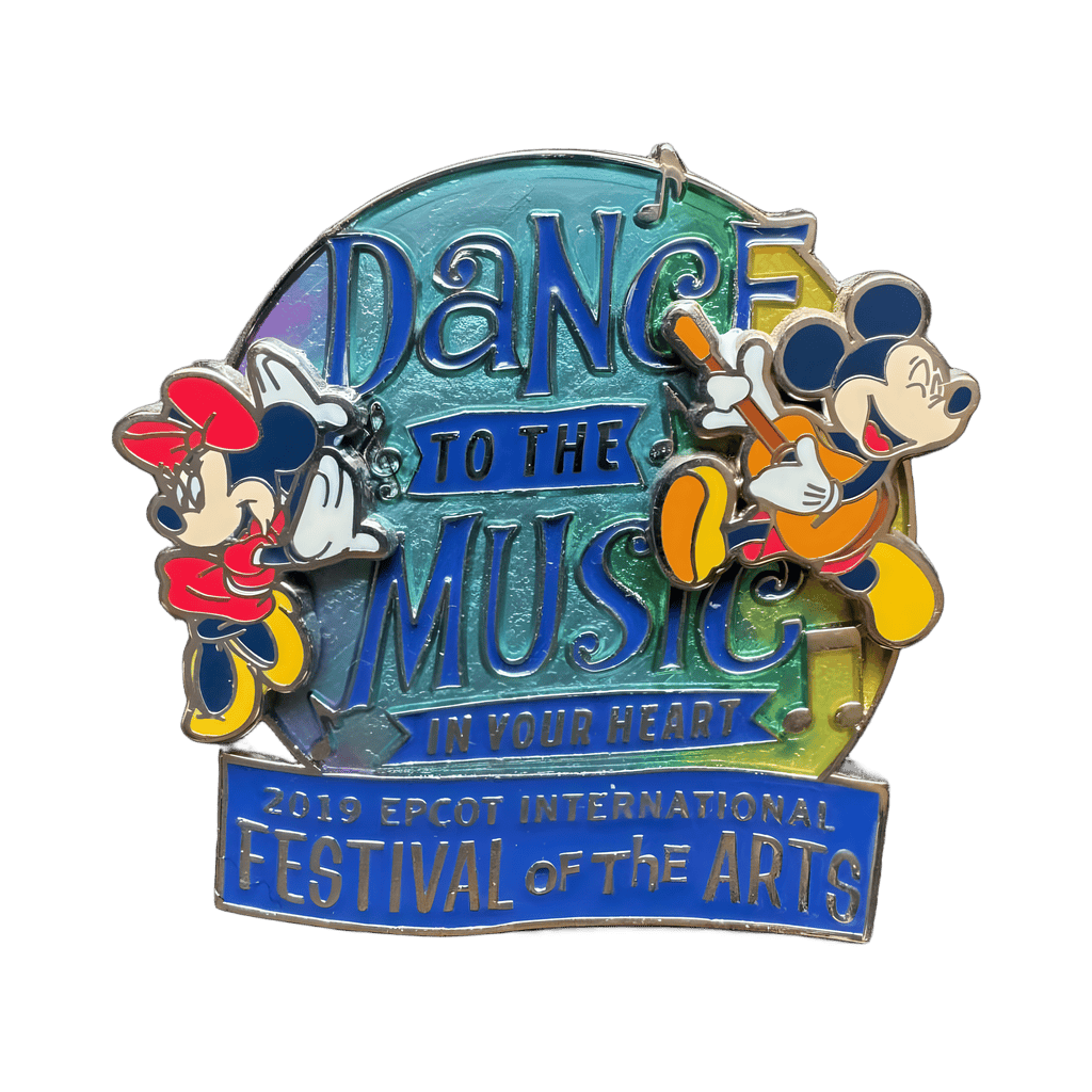 Dance to the Music Disney pin