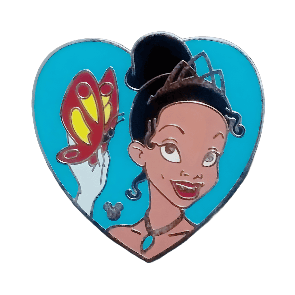Tiana with Butterfly Disney pin