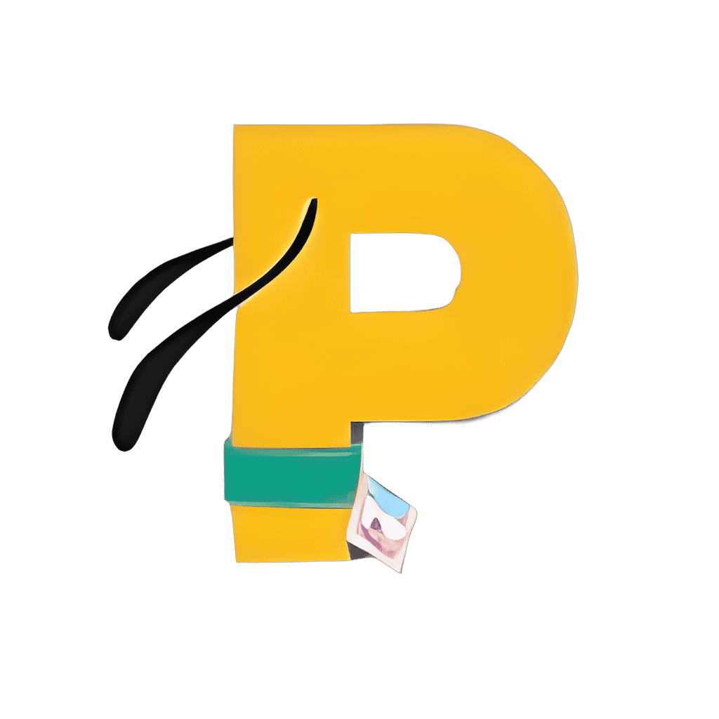 Pluto as ‘P’ Disney pin